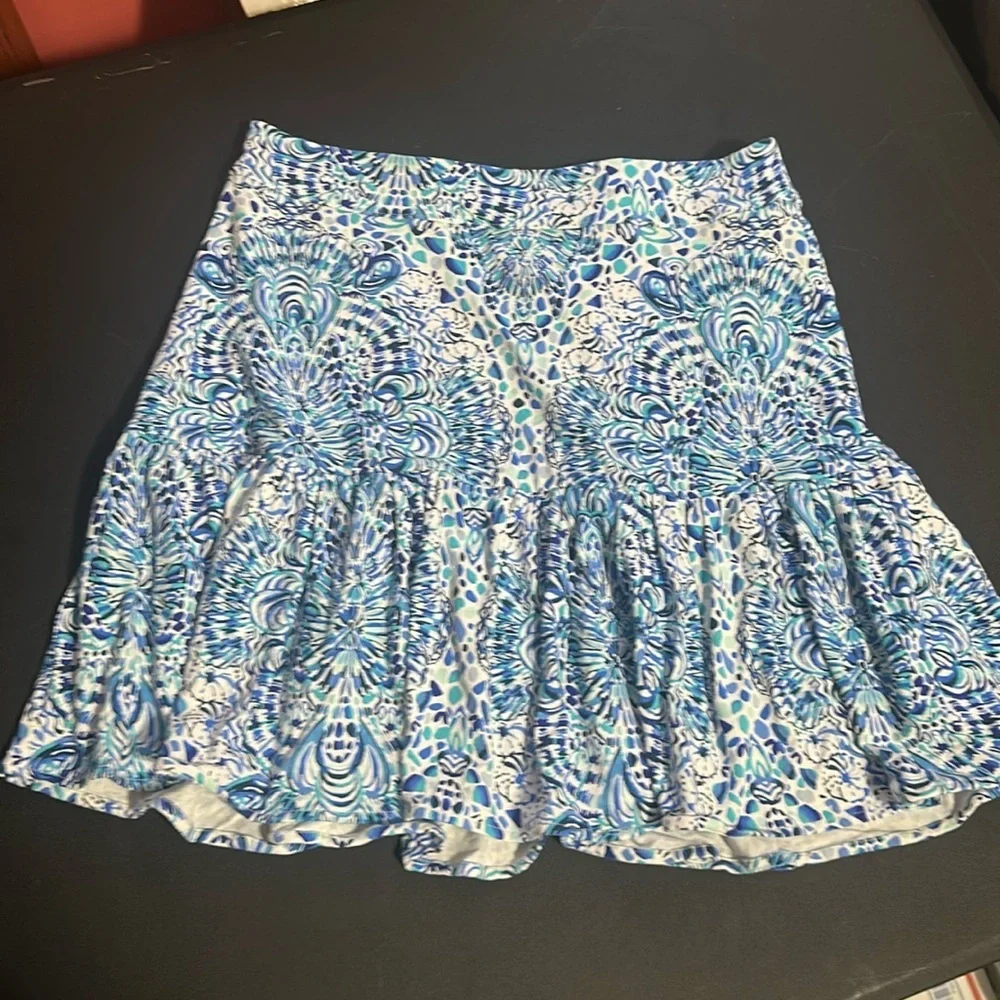 Lilly Pulitzer Women’s Jacey Skirt Call My Shell size large - Picture 1 of 3